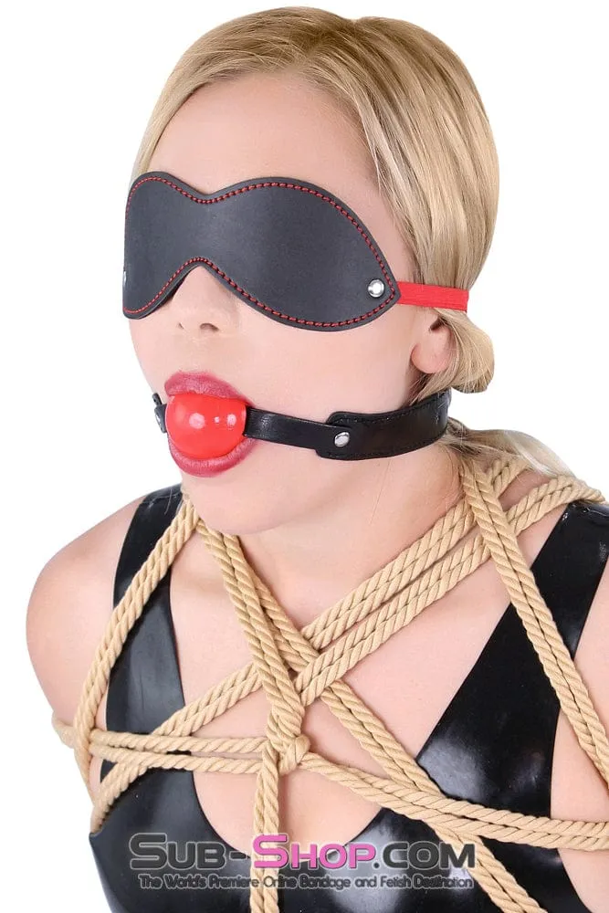 0386RS      Taken By Surprise Elastic Love Mask Blindfold - LAST CHANCE - Final Closeout!