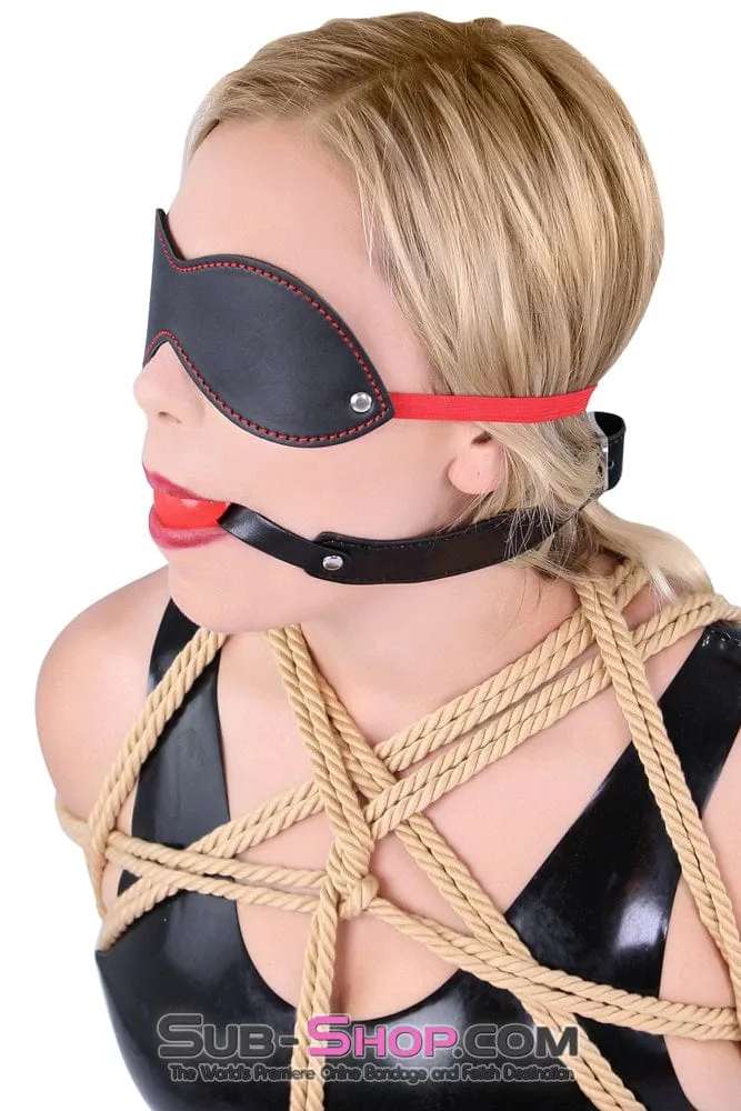 0386RS      Taken By Surprise Elastic Love Mask Blindfold - LAST CHANCE - Final Closeout!