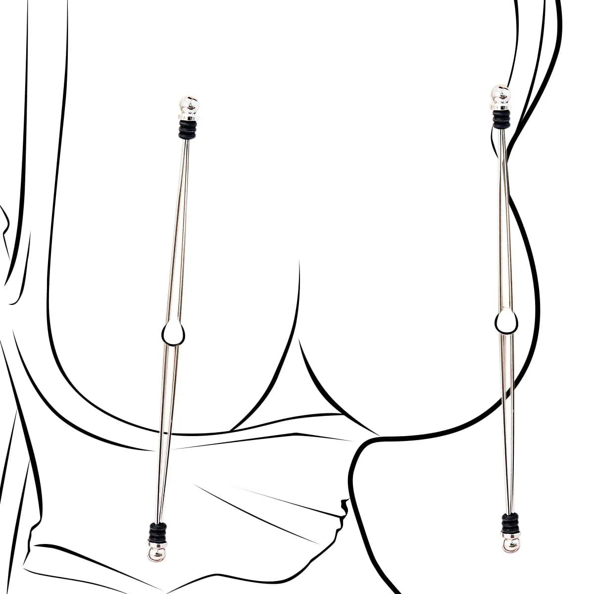 1886MQ      Titilizer Nipple Bar Clamps - MEGA Deal