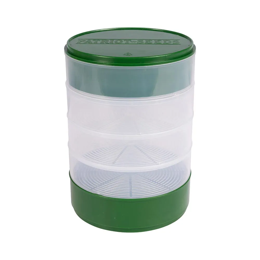 4-Tray Seed Sprouter Set & Sprouting Seeds Starter Kit