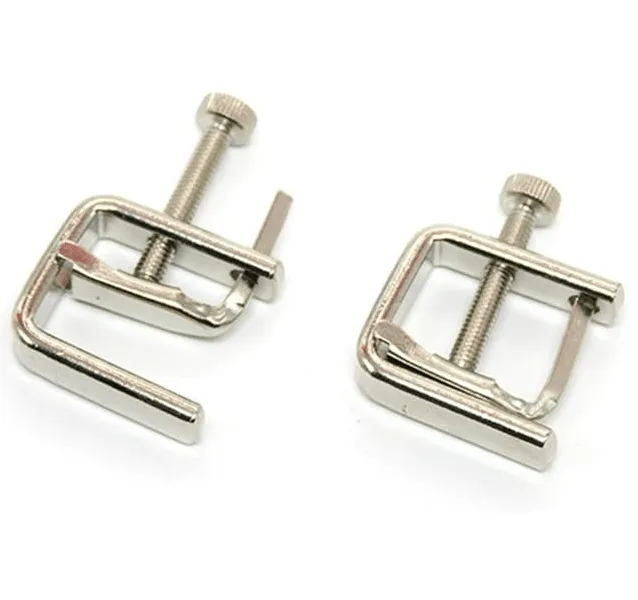 6777DL     Pressing Matter Flat Nipple Clamps