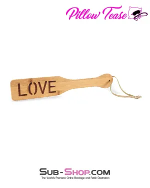 9822DL      Wooden LOVE Paddle