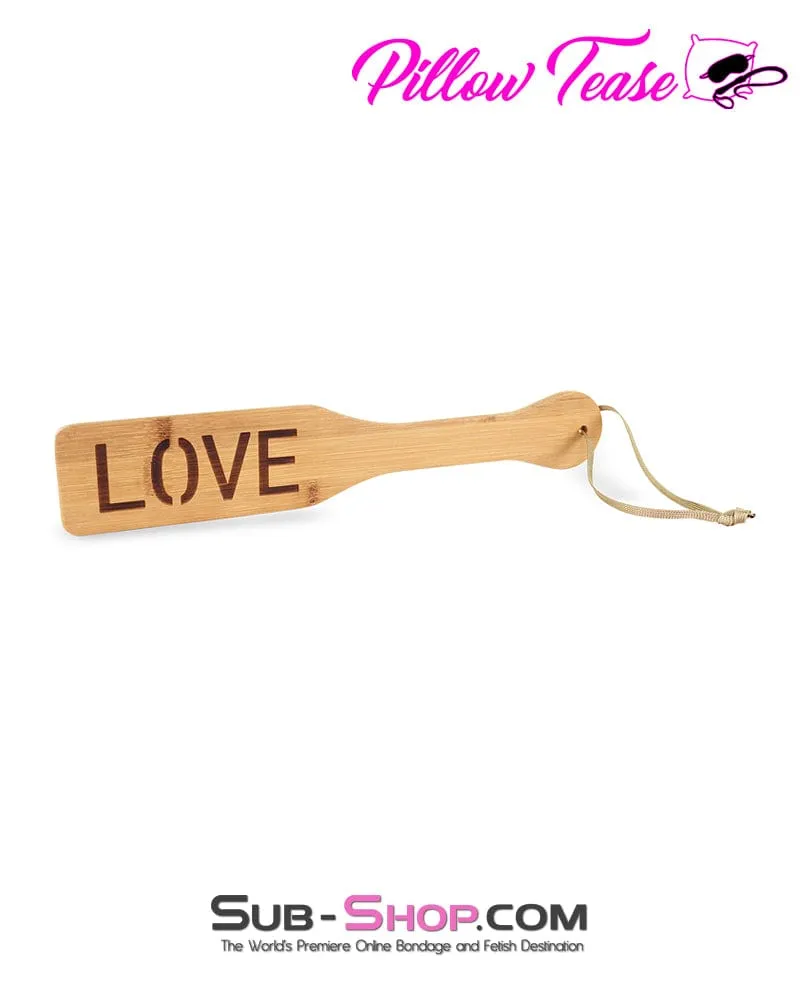9822DL      Wooden LOVE Paddle