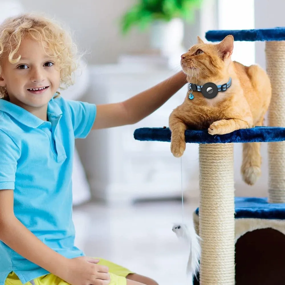 Adjustable & Reflective Cat & Dog Collar With Bell