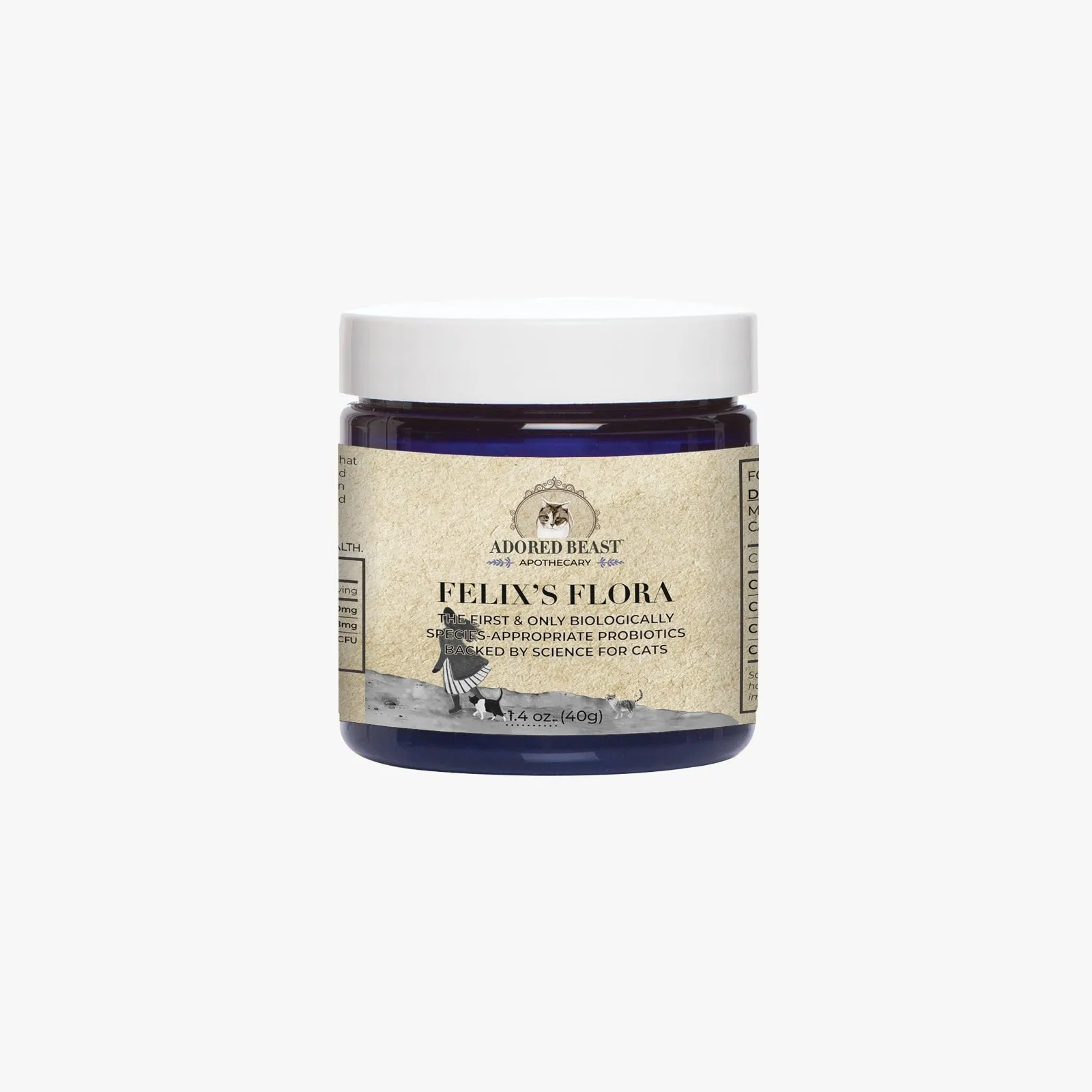 Adored Beast: Felix's Flora 40g - Prebiotics & Probiotics