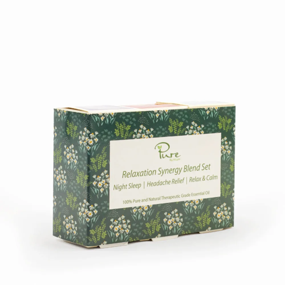 Alcyon Synergy Essential Oil Blend Set - Relaxation - 3 Scents