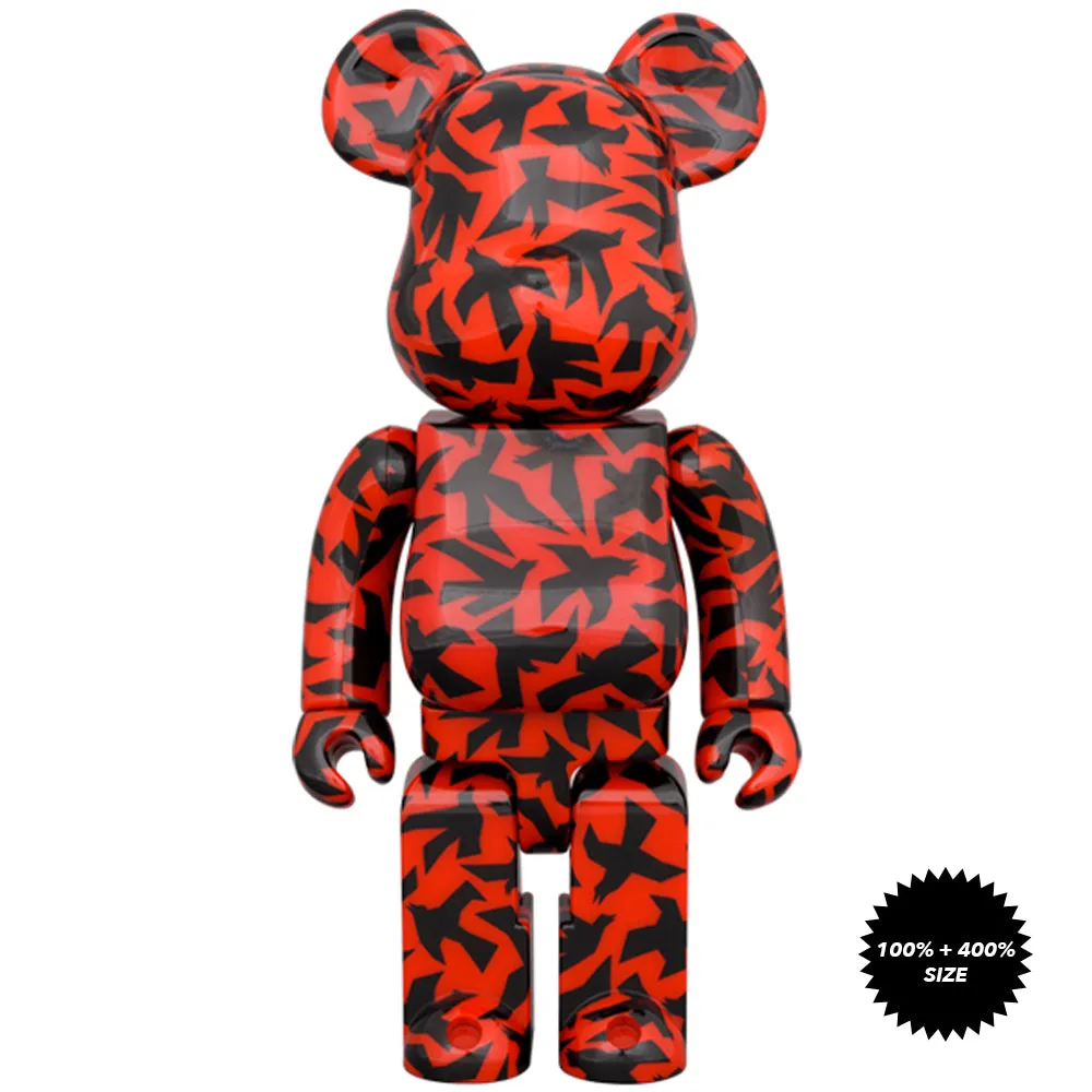 Alfred Hitchcock: The Birds 100%   400% Bearbrick Set by Medicom Toy