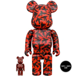 Alfred Hitchcock: The Birds 100%   400% Bearbrick Set by Medicom Toy