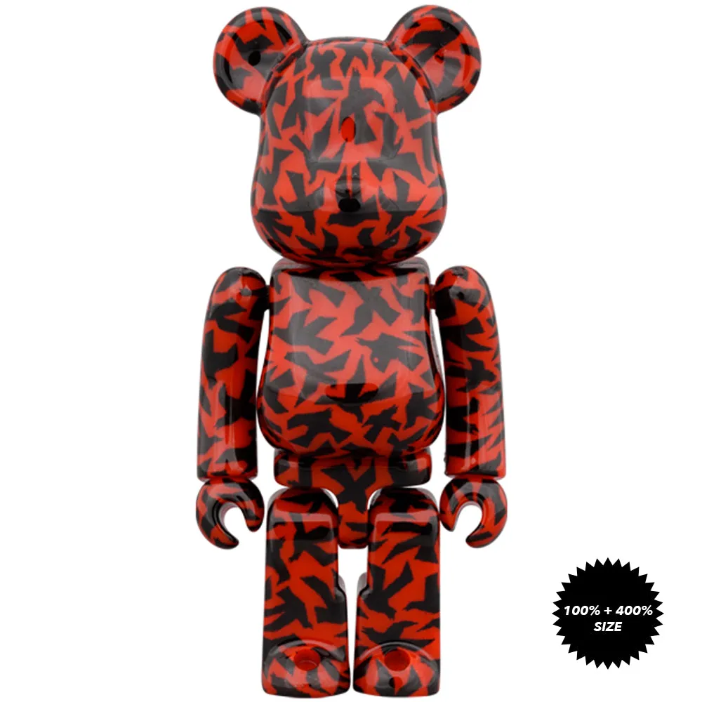 Alfred Hitchcock: The Birds 100%   400% Bearbrick Set by Medicom Toy