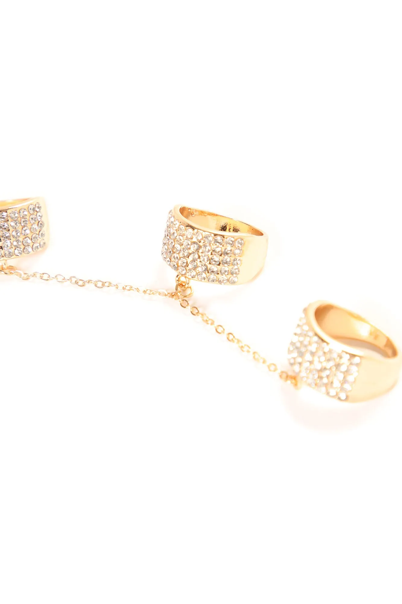 All In One 3 Piece Ring Set - Gold