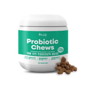 Altimate Pet Probiotic Vitamin Supplement For Dogs - Over 120 Soft Chews (250g)