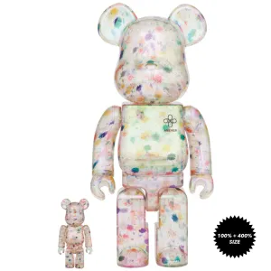Anever 100%   400% Bearbrick Set by Medicom Toy