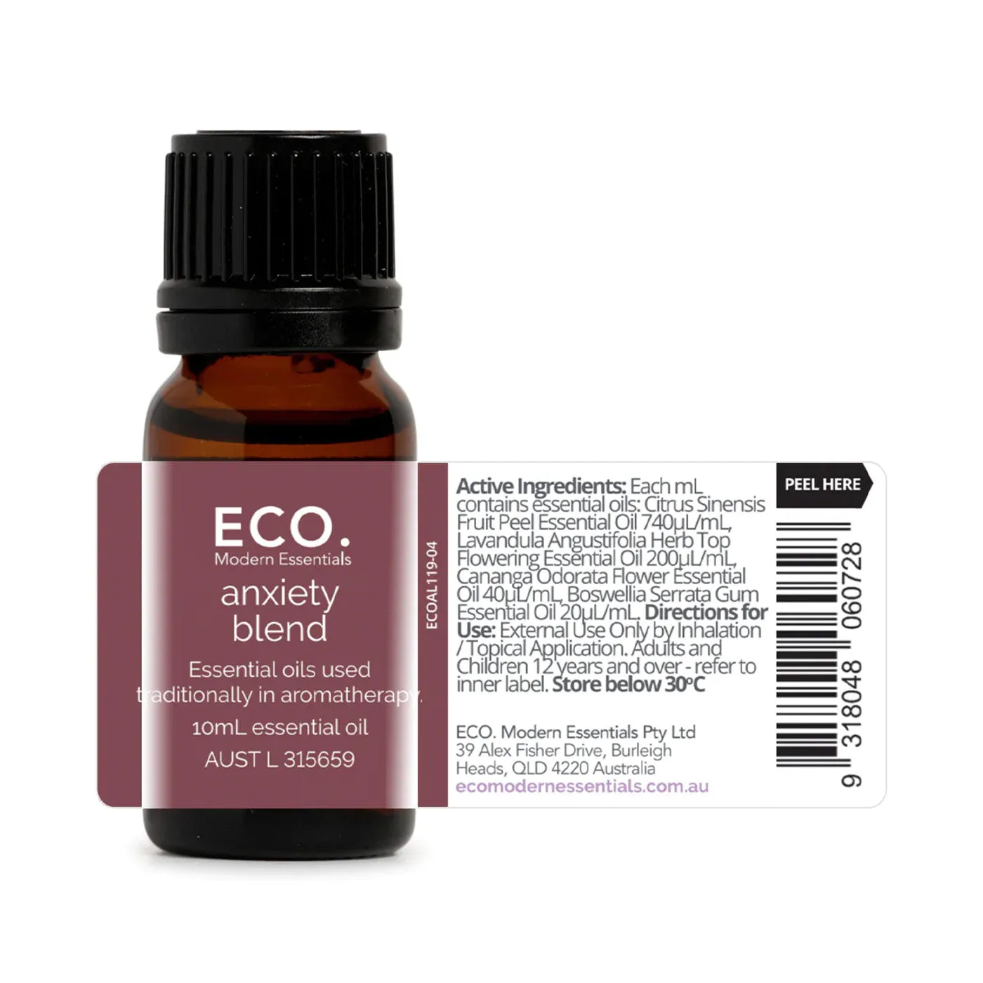 Anxiety Essential Oil Blend