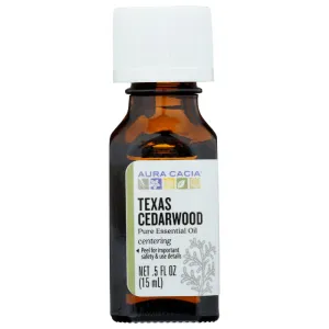 Aura Cacia - Essential Oil Cedarwood, 0.5 oz (Pack of 1)