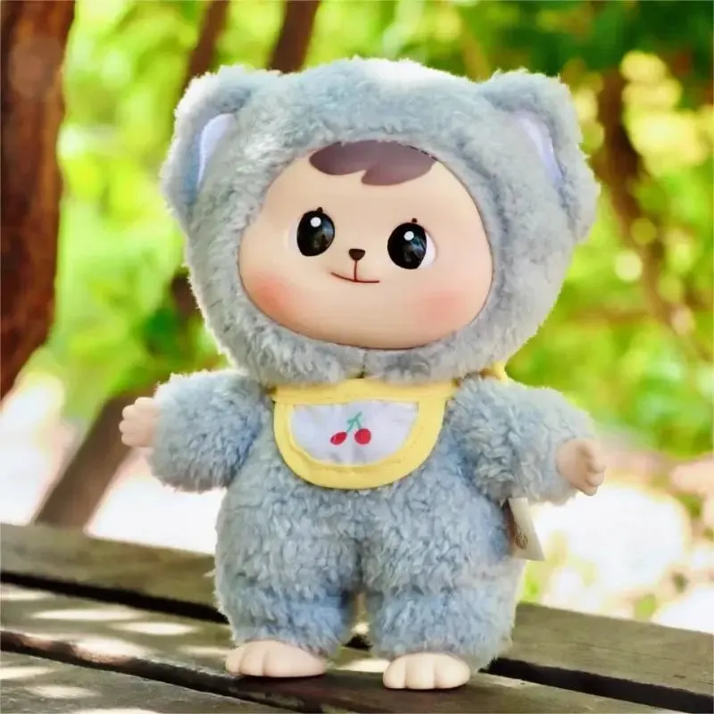 Bao-Ao Cuddle Series Vinyl Blind Box | Adorable Plush Toys in Animal Outfits, Surprise Collectibles for Kids and Desk Deco