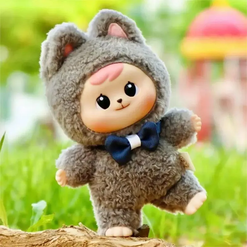 Bao-Ao Cuddle Series Vinyl Blind Box | Adorable Plush Toys in Animal Outfits, Surprise Collectibles for Kids and Desk Deco