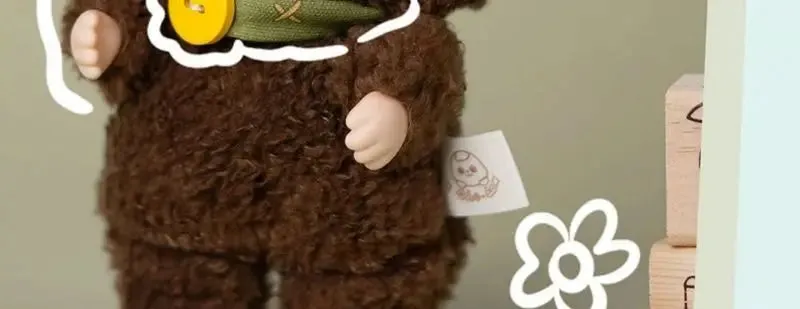 Bao-Ao Cuddle Series Vinyl Blind Box | Adorable Plush Toys in Animal Outfits, Surprise Collectibles for Kids and Desk Deco