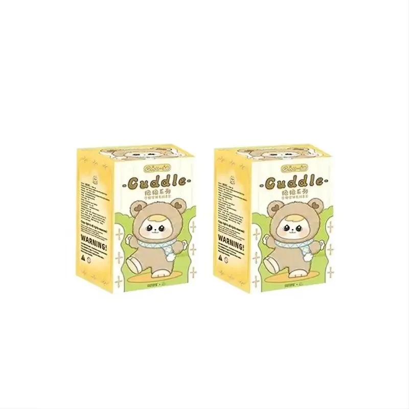 Bao-Ao Cuddle Series Vinyl Blind Box | Adorable Plush Toys in Animal Outfits, Surprise Collectibles for Kids and Desk Deco