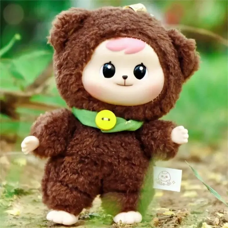 Bao-Ao Cuddle Series Vinyl Blind Box | Adorable Plush Toys in Animal Outfits, Surprise Collectibles for Kids and Desk Deco