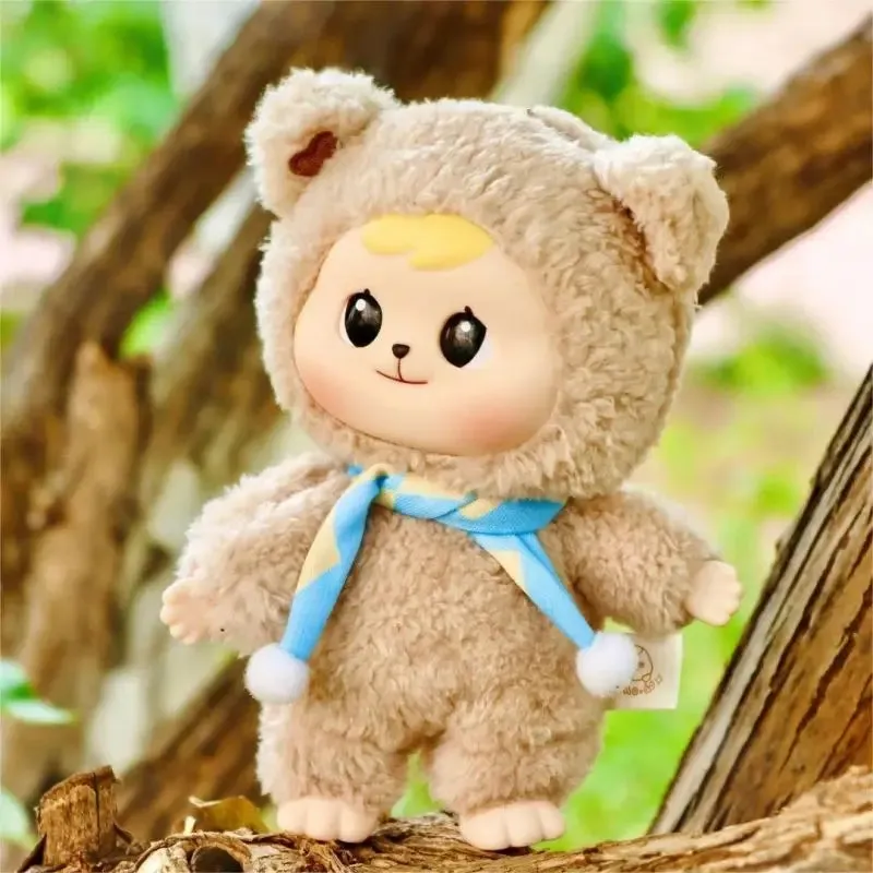 Bao-Ao Cuddle Series Vinyl Blind Box | Adorable Plush Toys in Animal Outfits, Surprise Collectibles for Kids and Desk Deco