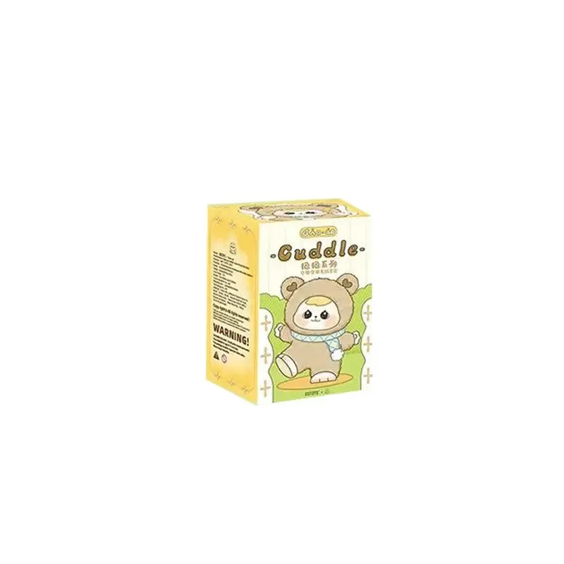 Bao-Ao Cuddle Series Vinyl Blind Box | Adorable Plush Toys in Animal Outfits, Surprise Collectibles for Kids and Desk Deco