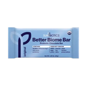 Better Biome Bar - Probiotic Chocolate Bar - Original