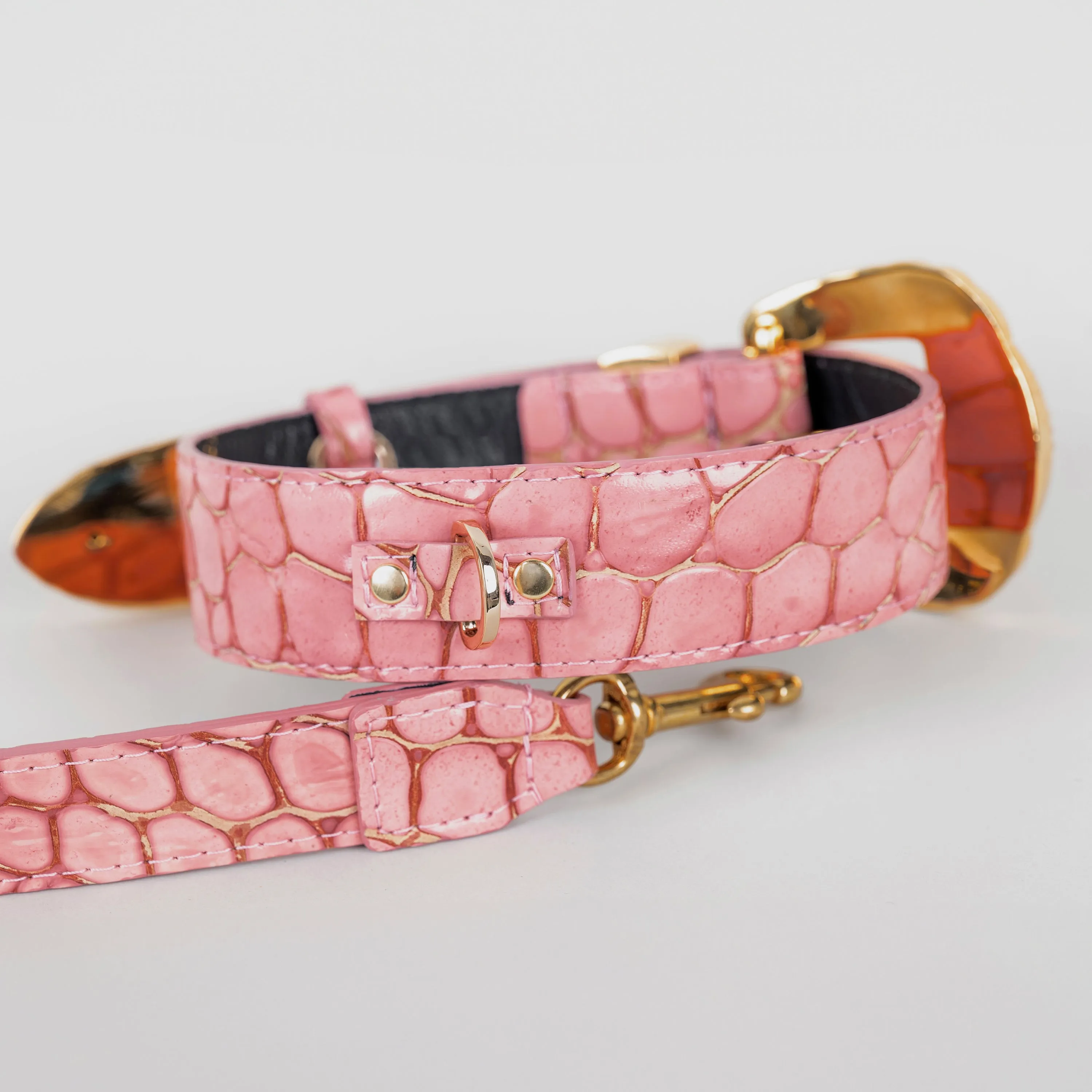 Blushing Croc Collars