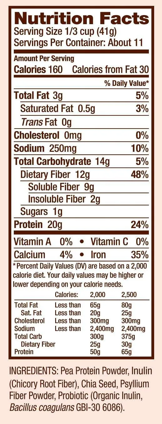 Bob's Red Mill Protein & Fiber Nutritional Booster
