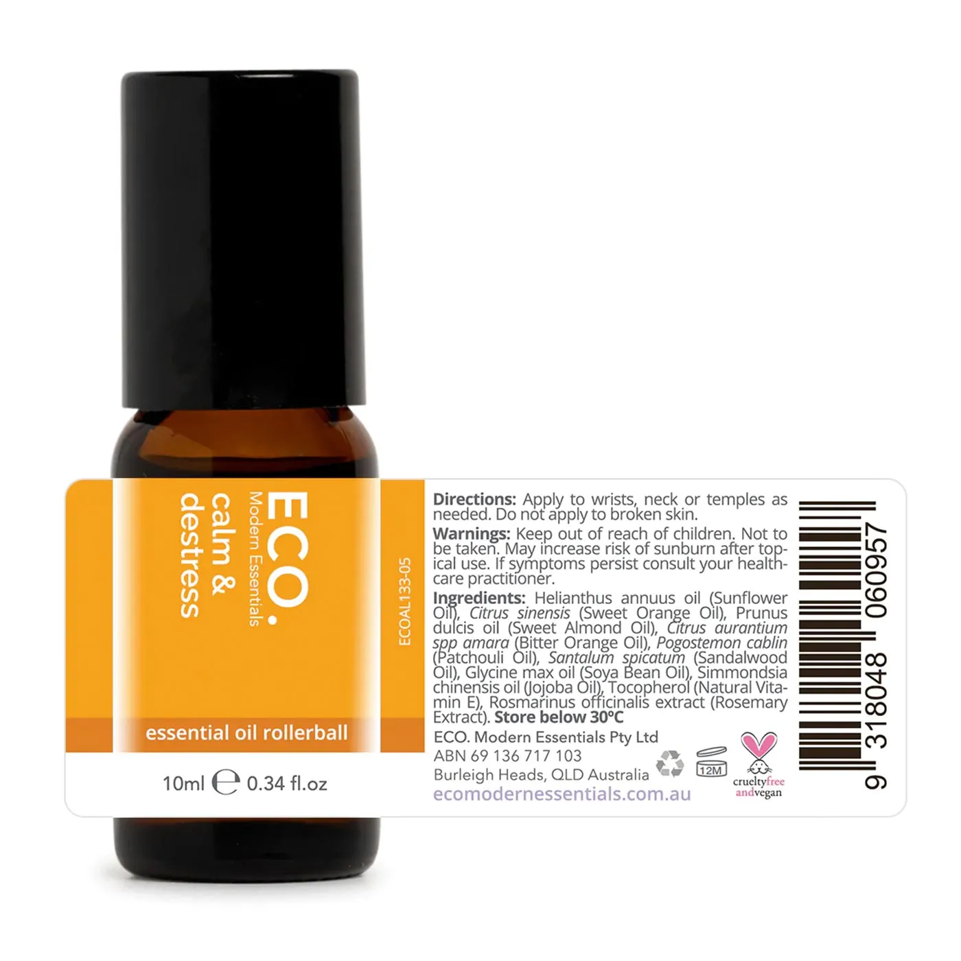 Calm & Destress Essential Oil Blend