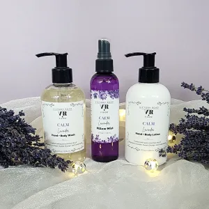 CALM Lavender Pillow Mist Gift Bag Set