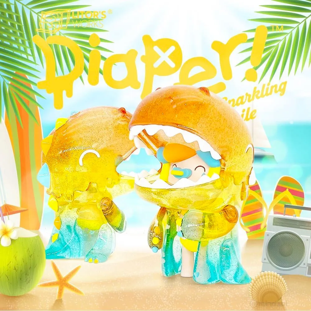 *Canceled* Umasou! Diaper Baby Sparkling Smile Art Toy Figure by Litor's Work