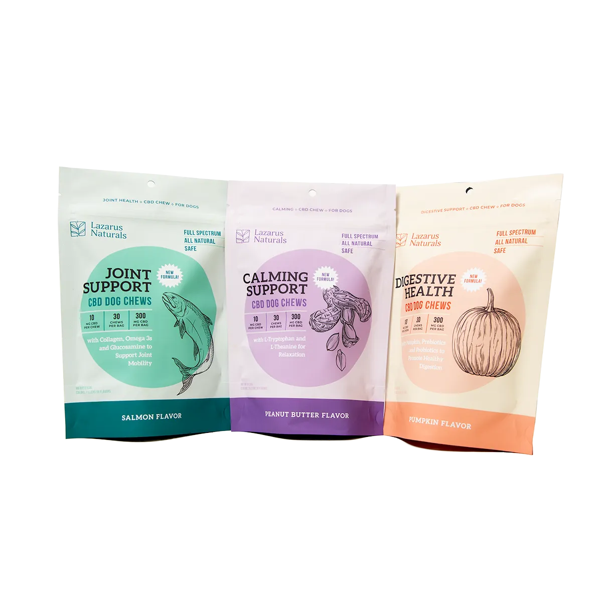 CBD DOG CHEWS, DIGESTIVE HEALTH