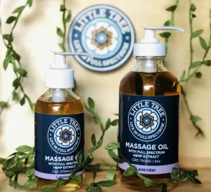 CBD Massage Oil - Little Tree Labs