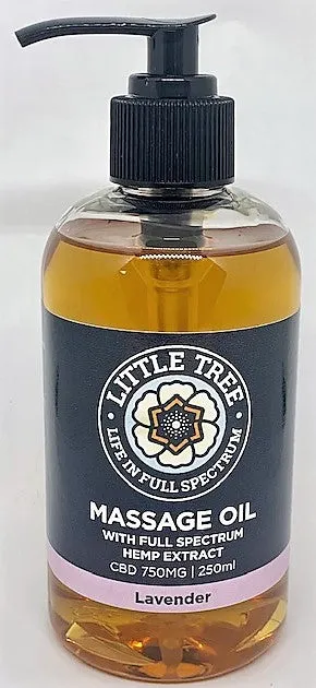 CBD Massage Oil - Little Tree Labs