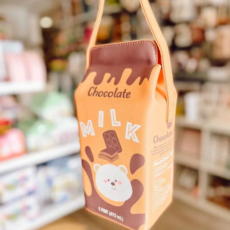 Chocolate Milk Handbag by Bewaltz