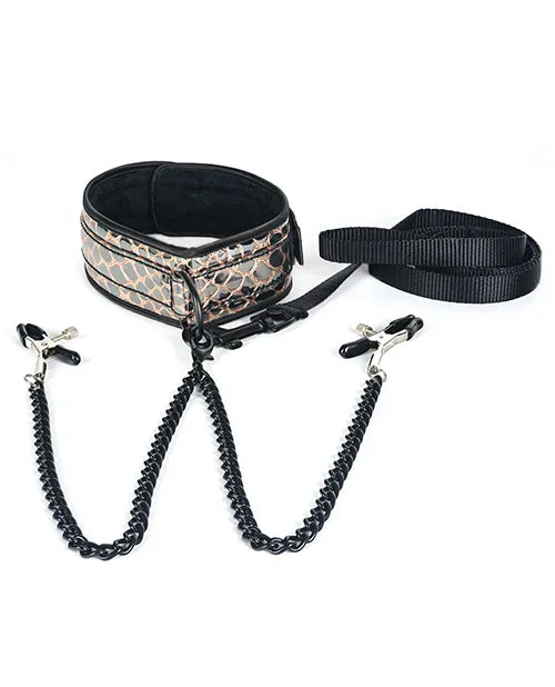 Collar W/ Nipple Clamps