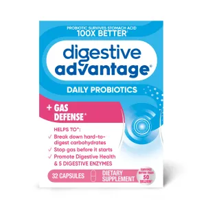 DIGESTIVE ADVANTAGE® Daily Probiotics   Gas Defense