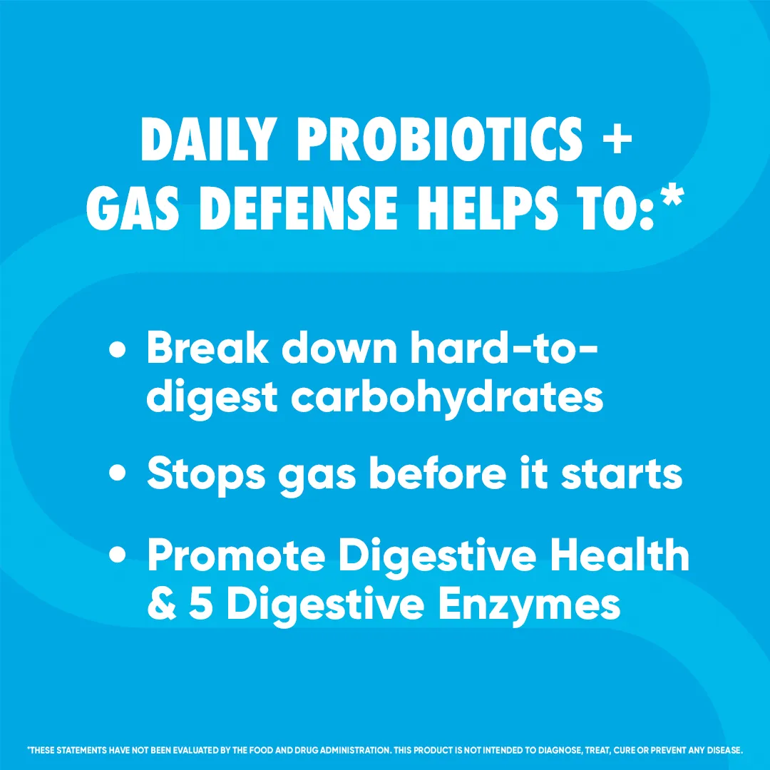 DIGESTIVE ADVANTAGE® Daily Probiotics   Gas Defense