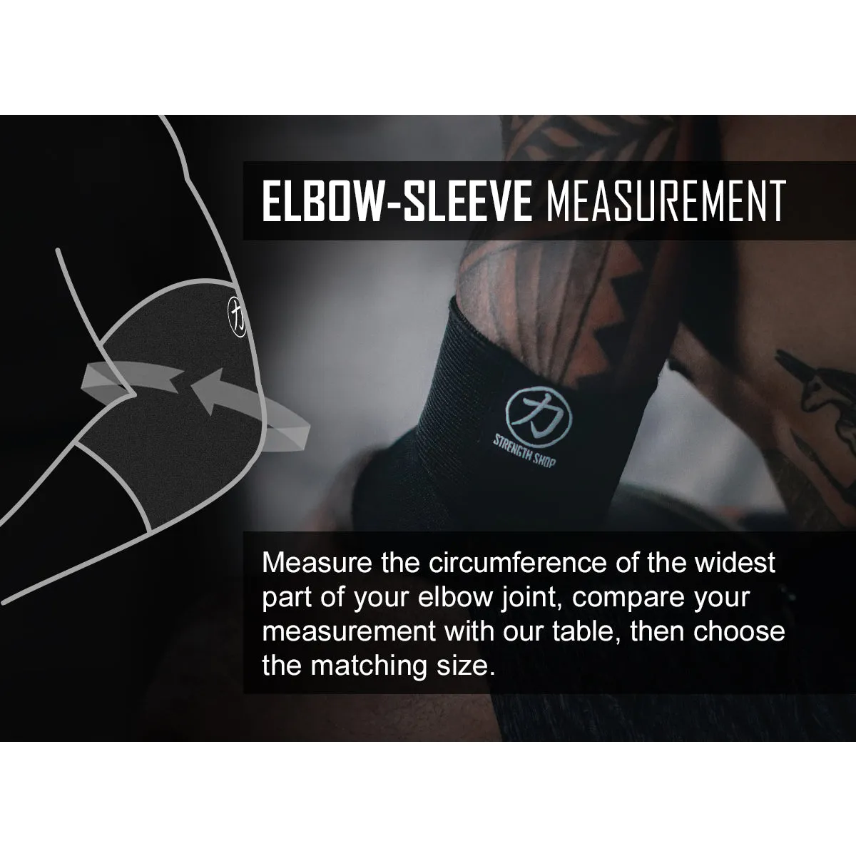 Double Ply Elbow Sleeves, Black - 1 Pair
