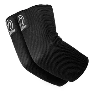 Double Ply Elbow Sleeves, Black - 1 Pair