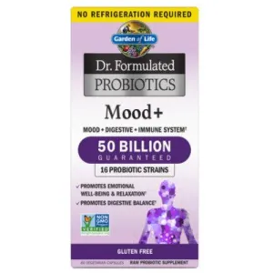 Dr. Formulated Probiotics Mood  Shelf-Stable 60 Caps
