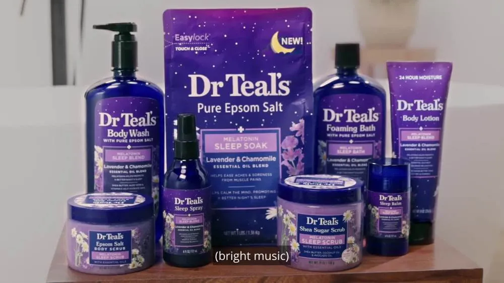 Dr Teal's Melatonin Sleep Body Balm with Lavender & Chamomile Oils, 2.65 oz