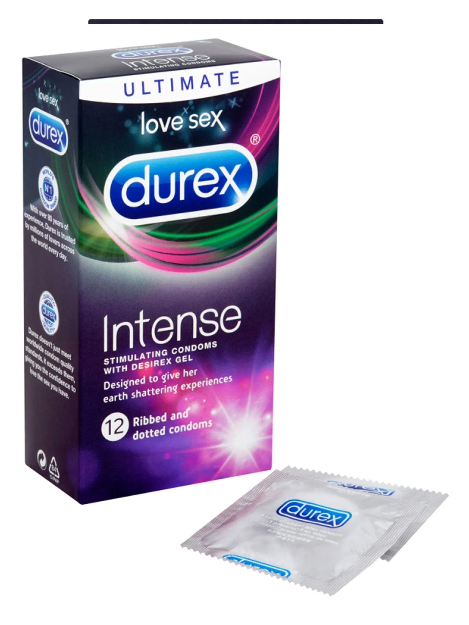 Durex Intense Condoms 12 Pack