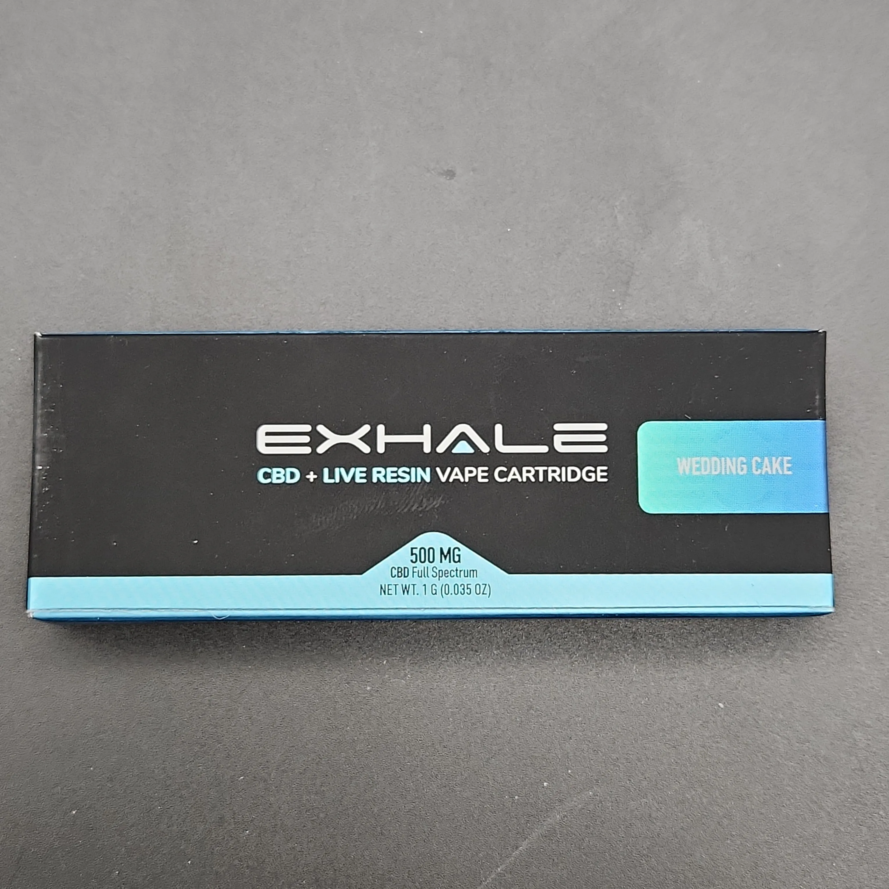 EXHALE CBD   Live Resin Vape Cartridges 1g