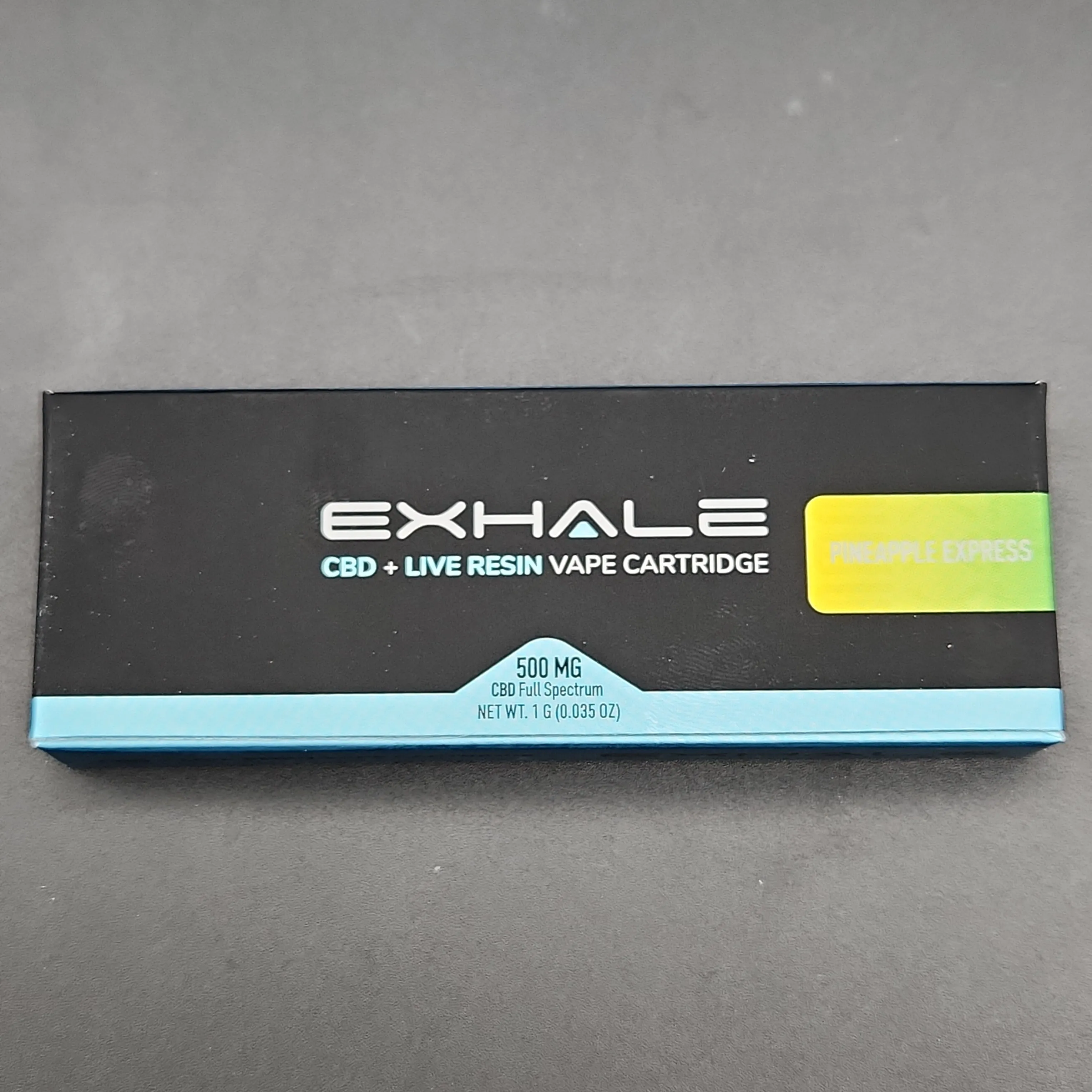 EXHALE CBD   Live Resin Vape Cartridges 1g