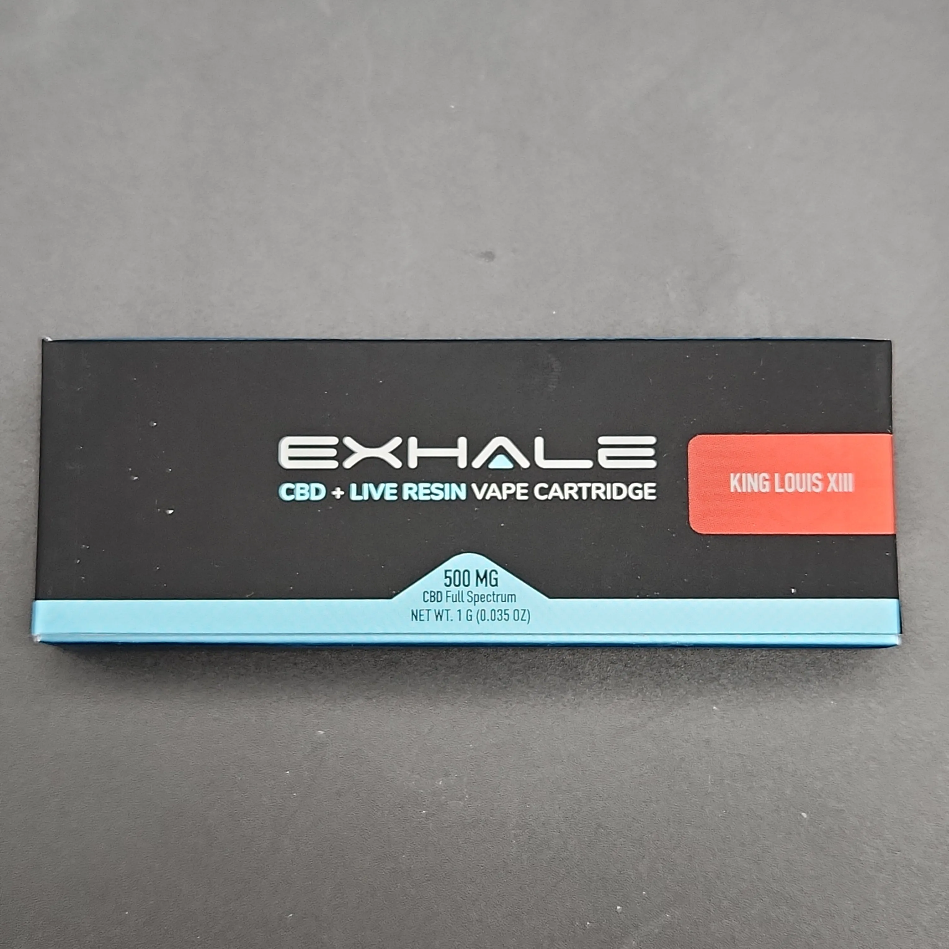 EXHALE CBD   Live Resin Vape Cartridges 1g