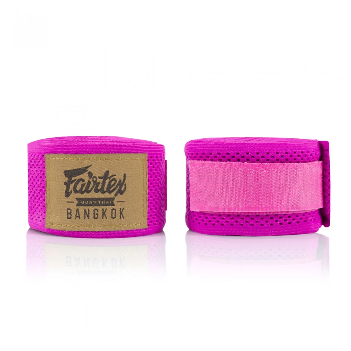 Fairtex HW4 Mesh Hand Wraps Pink