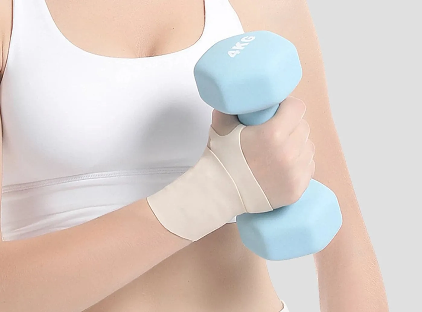 FitVille Women's FlexiGrip Wraps 1-Pair Bundle