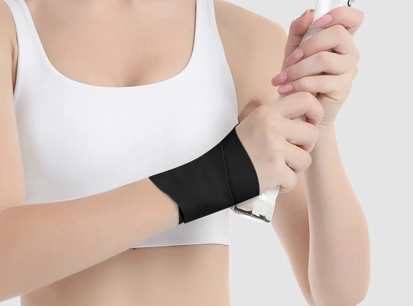 FitVille Women's FlexiGrip Wraps 1-Pair Bundle