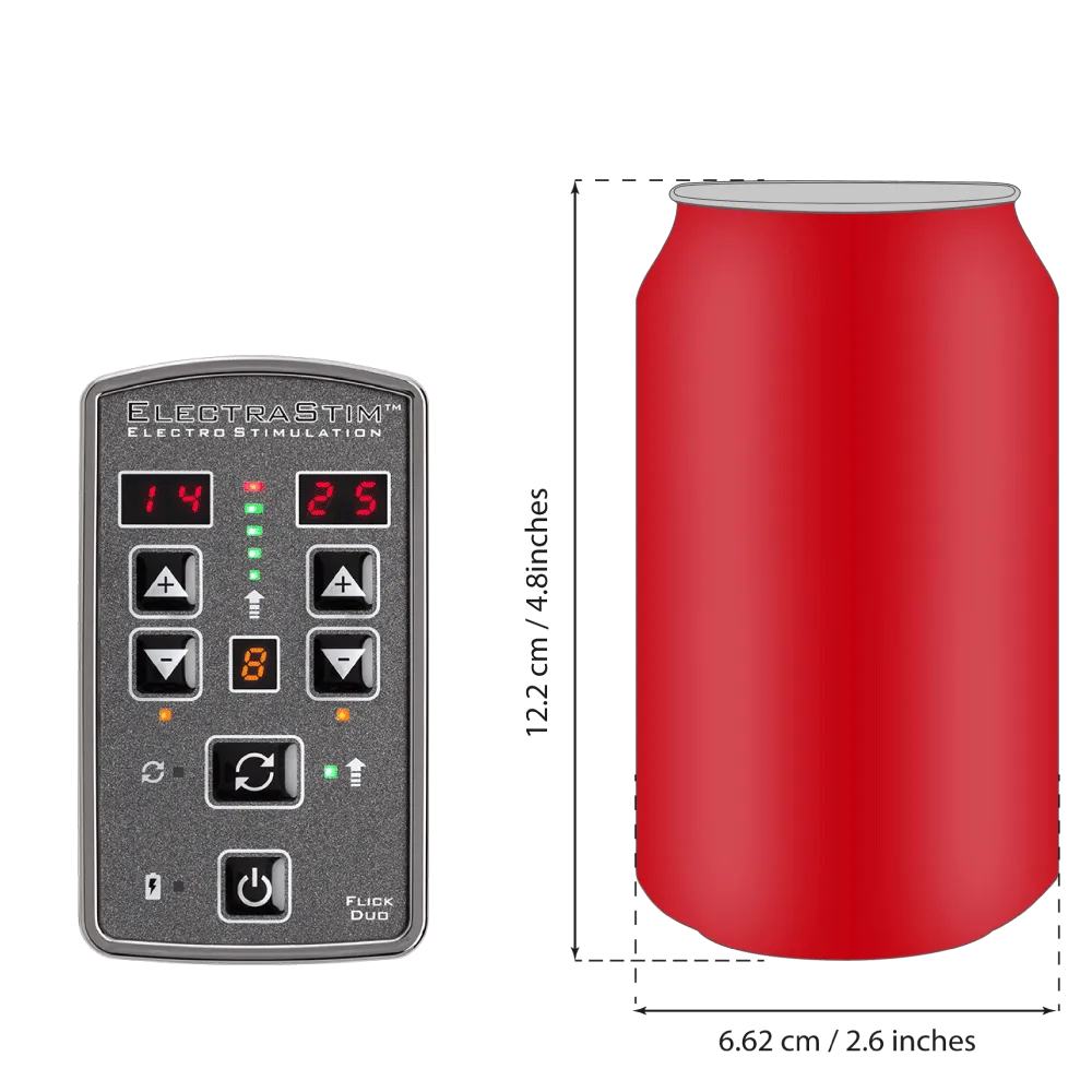 Flick Duo Dual Output Stimulator Pack- EM80-E